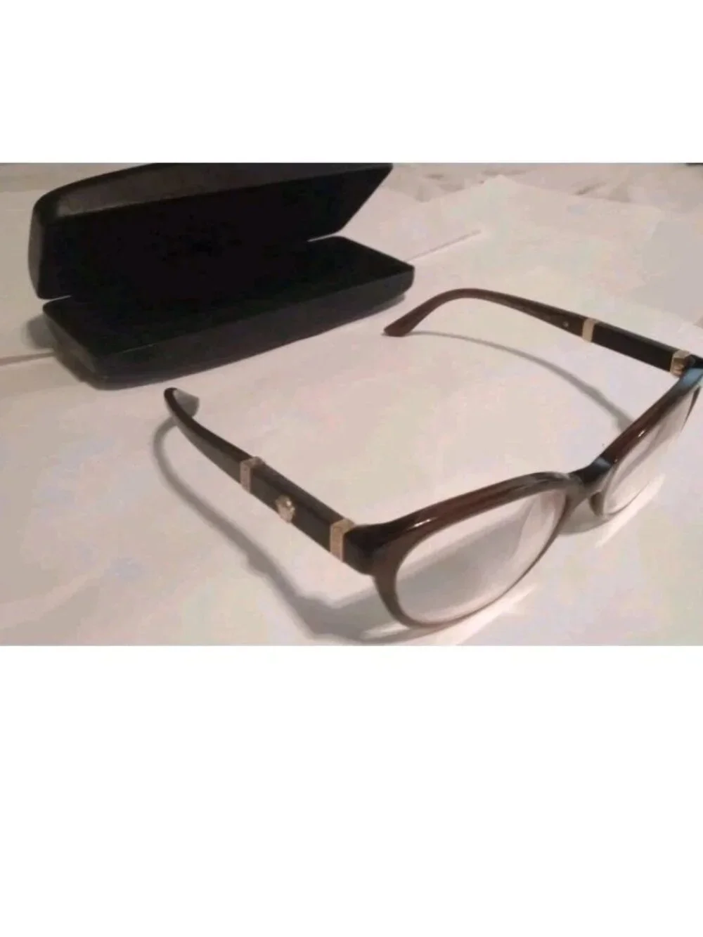 Versace MOD 3219-Q 5165 Tortoise FRAMES ONLY Medusa Gold 52-17-140 W Case